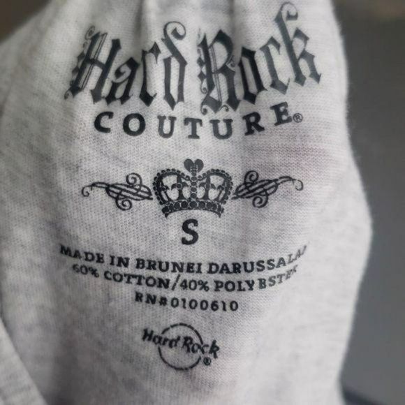 Hard Rock Cafe Orlando Lace Up Back Small‎ Gray boho Tank Top - Picture 7 of 8